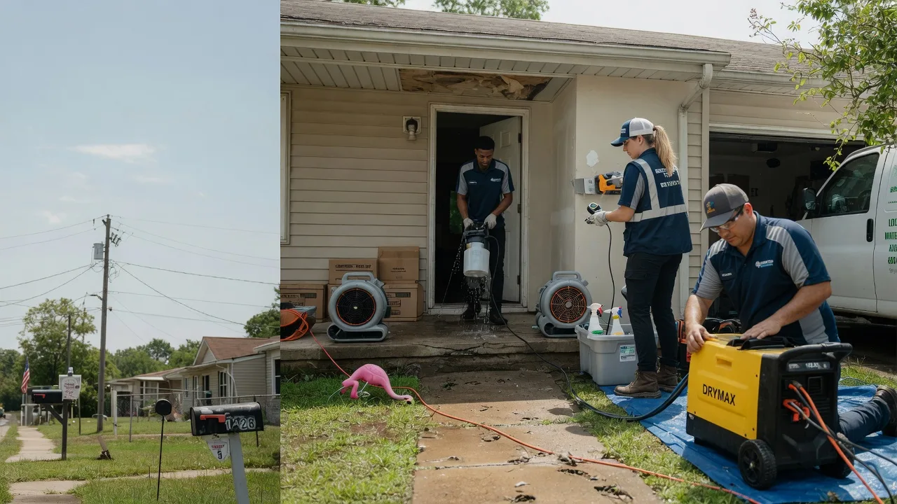 Storm Damage Water Removal in Sterling Heights, MI near me